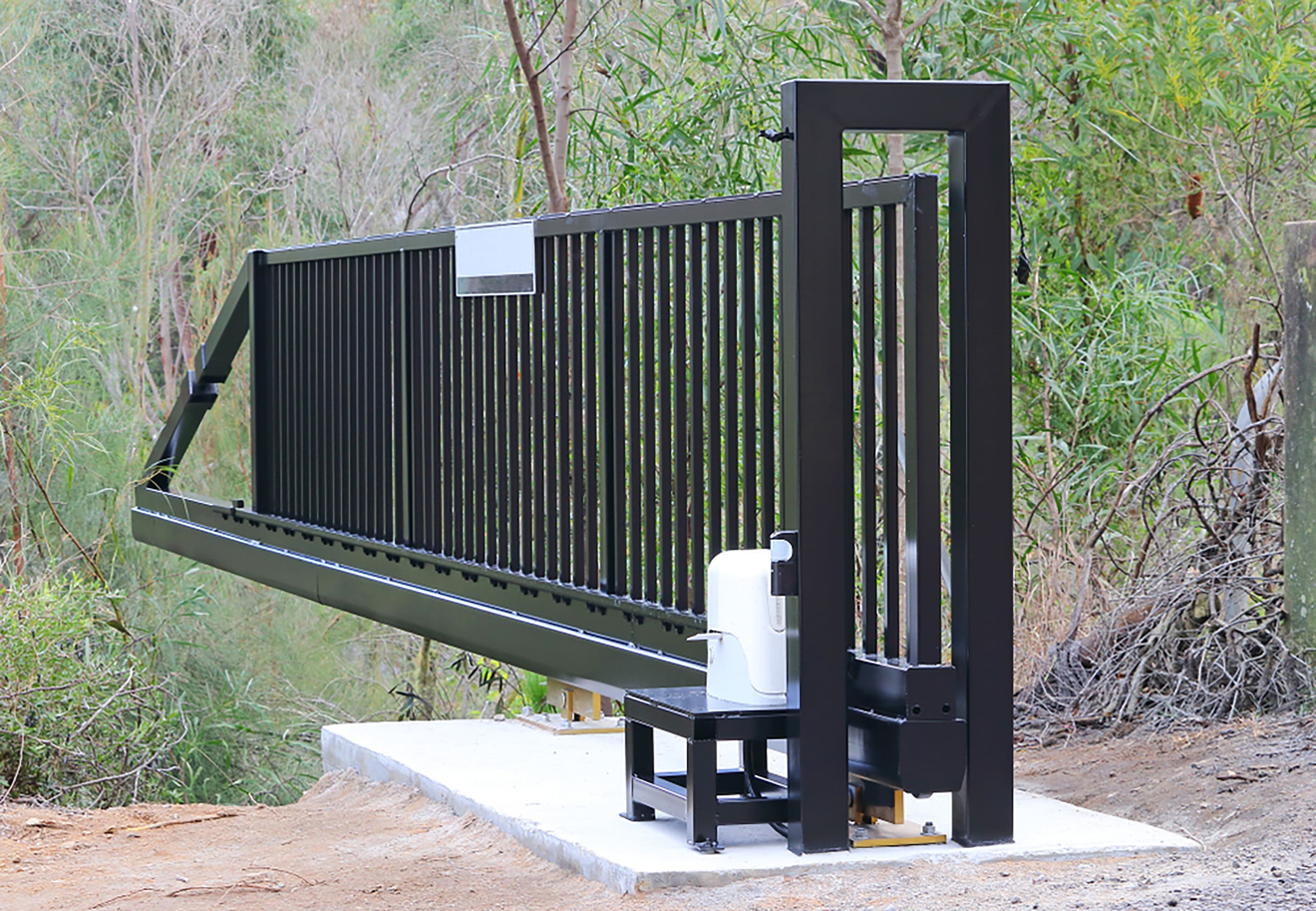 Effortless access with automatic dual sliding gates